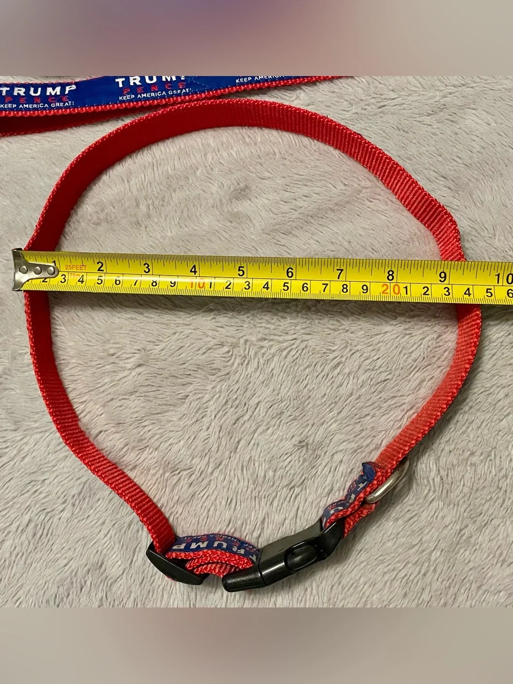 Trump Pence “Keep America Great!” Dog Leash & Collar Set